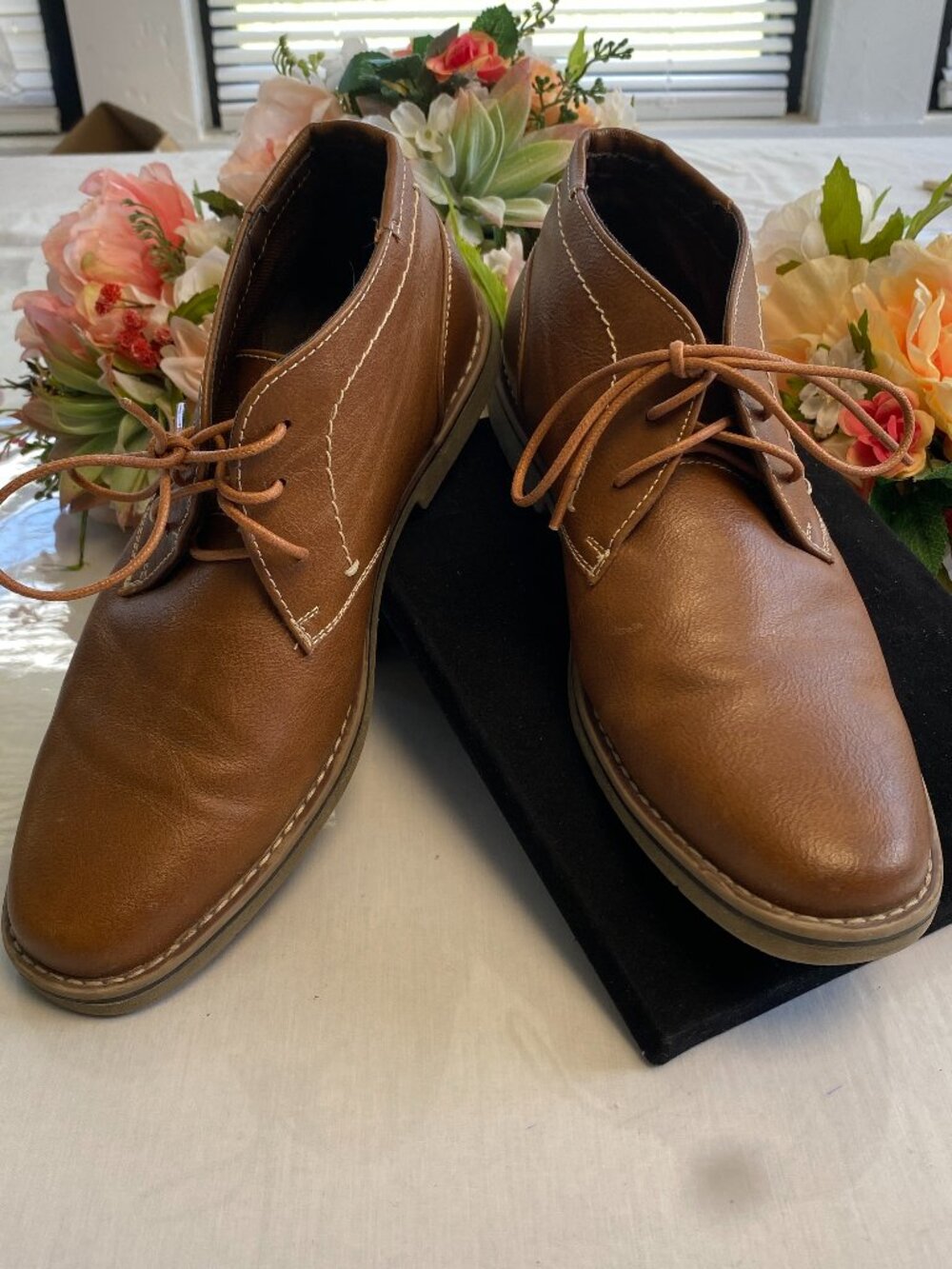 R2 Chukka 9M Brown Lace-Up Ankle Boots Replacement Laces
